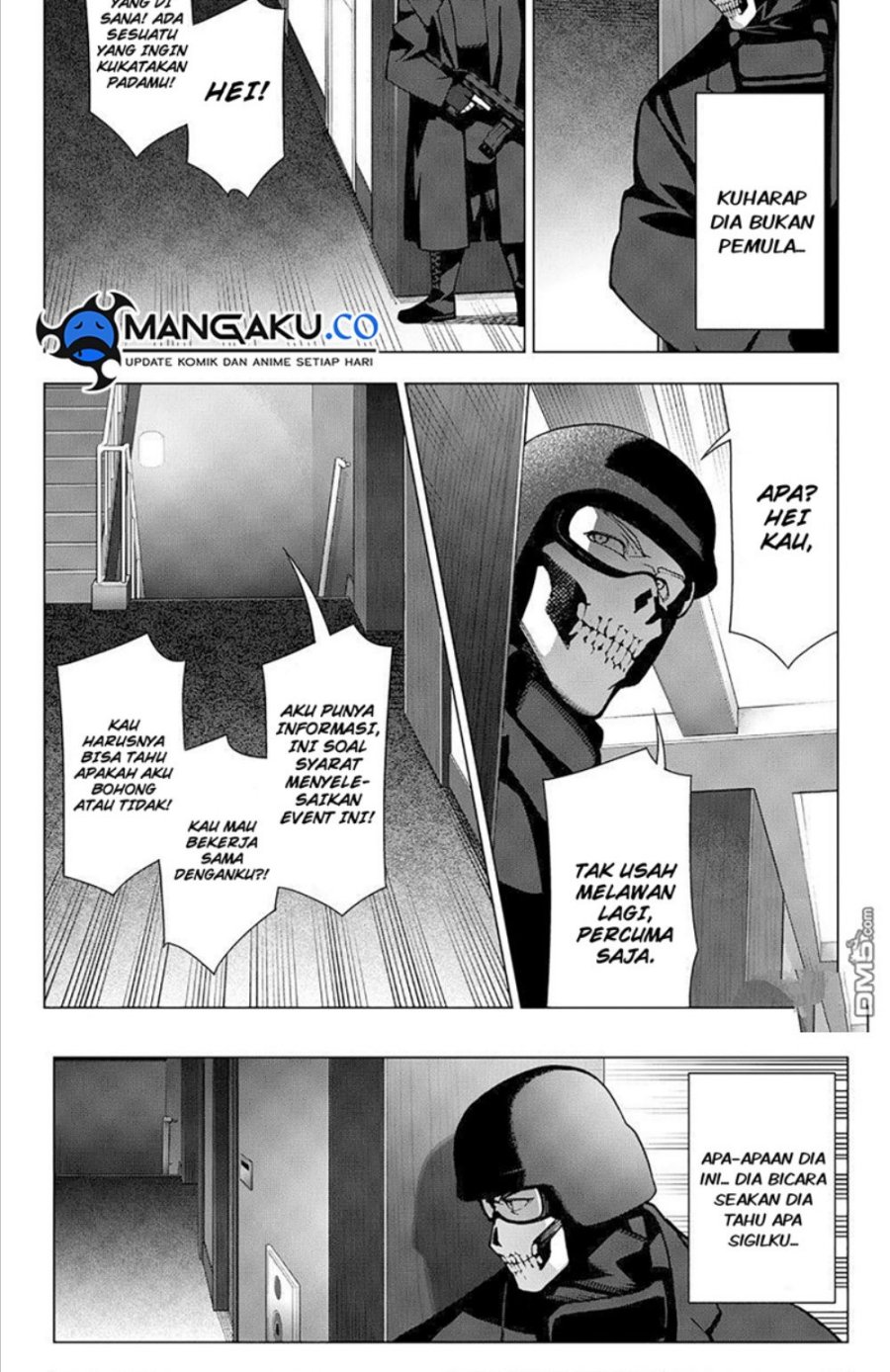 Halaman 11 dari Darwins Game Chapter 116