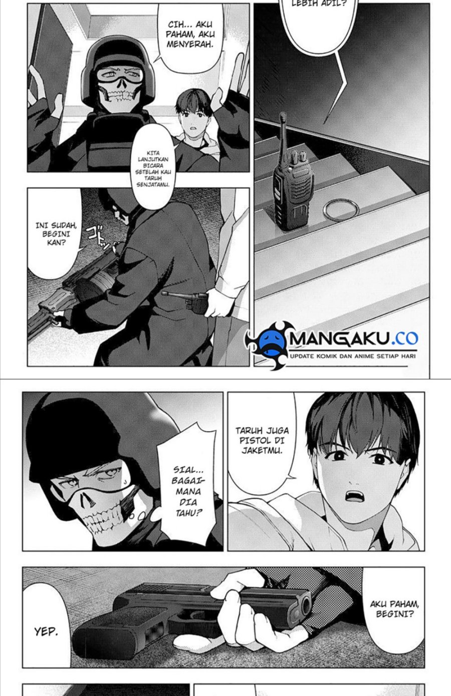 Halaman 14 dari Darwins Game Chapter 116