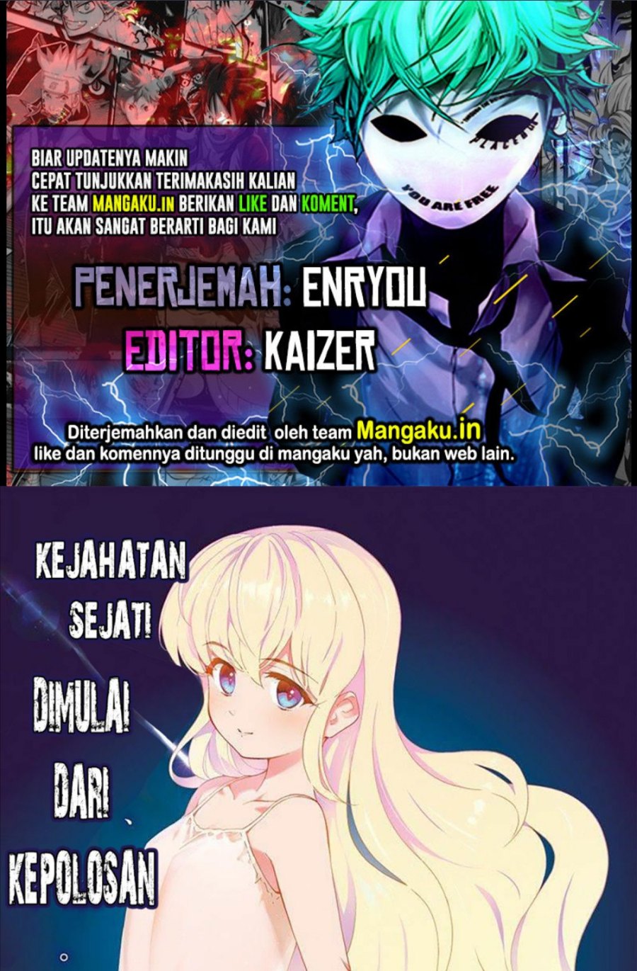 Halaman 1 dari Darwins Game Chapter 117.1