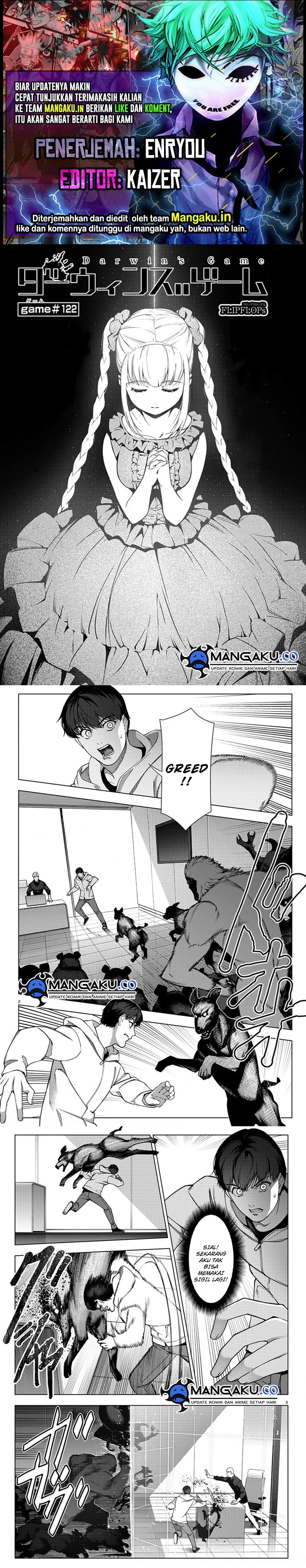 Halaman 1 dari Darwins Game Chapter 118.1