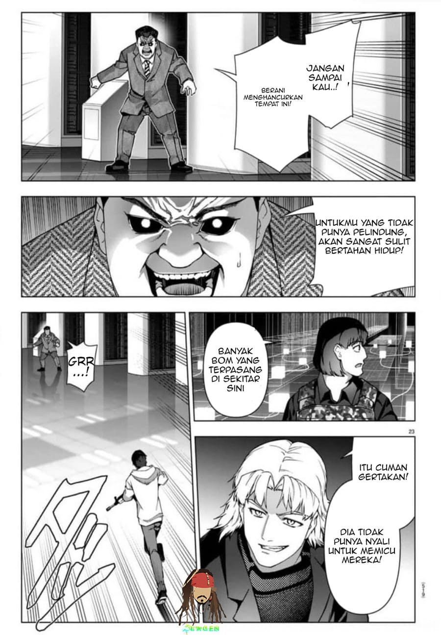 Halaman 23 dari Darwins Game Chapter 121