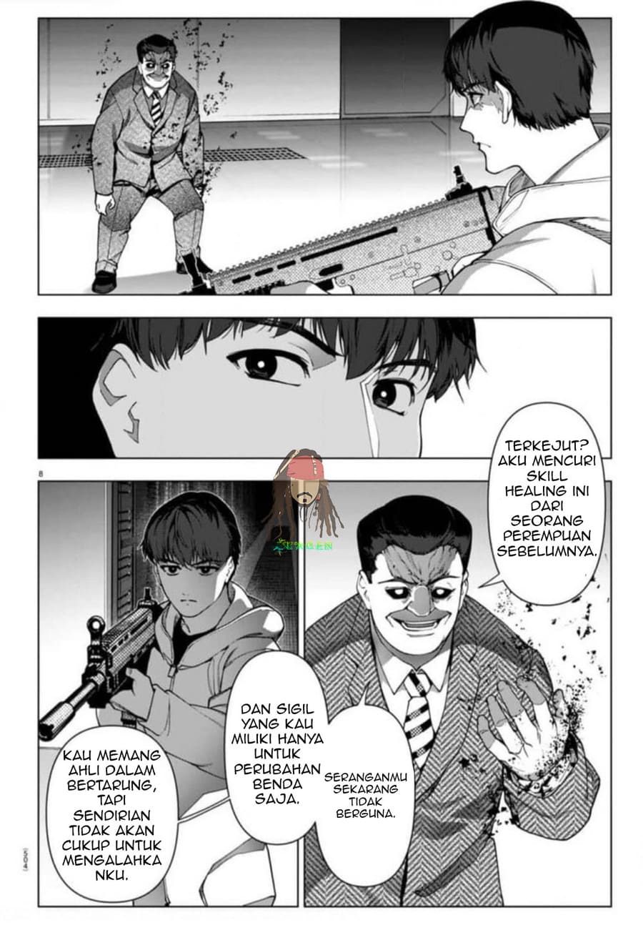 Halaman 8 dari Darwins Game Chapter 121