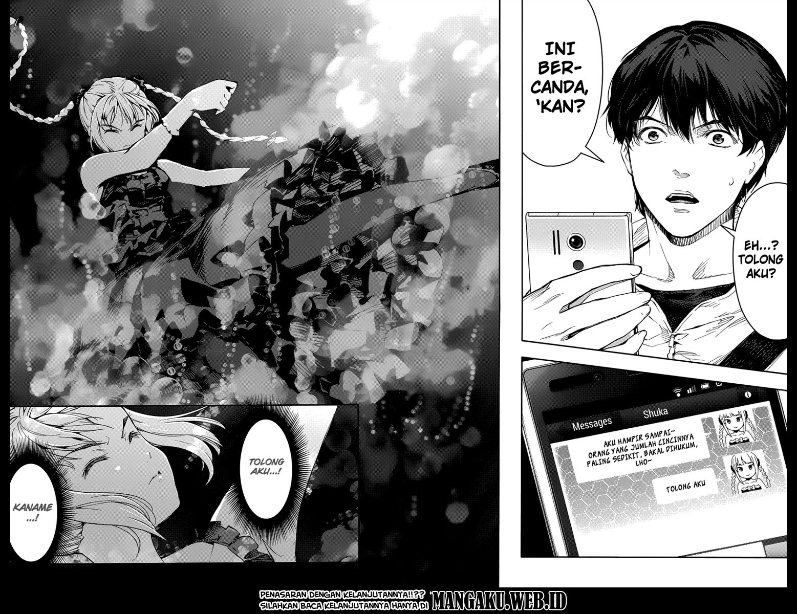 Halaman 45 dari Darwins Game Chapter 14