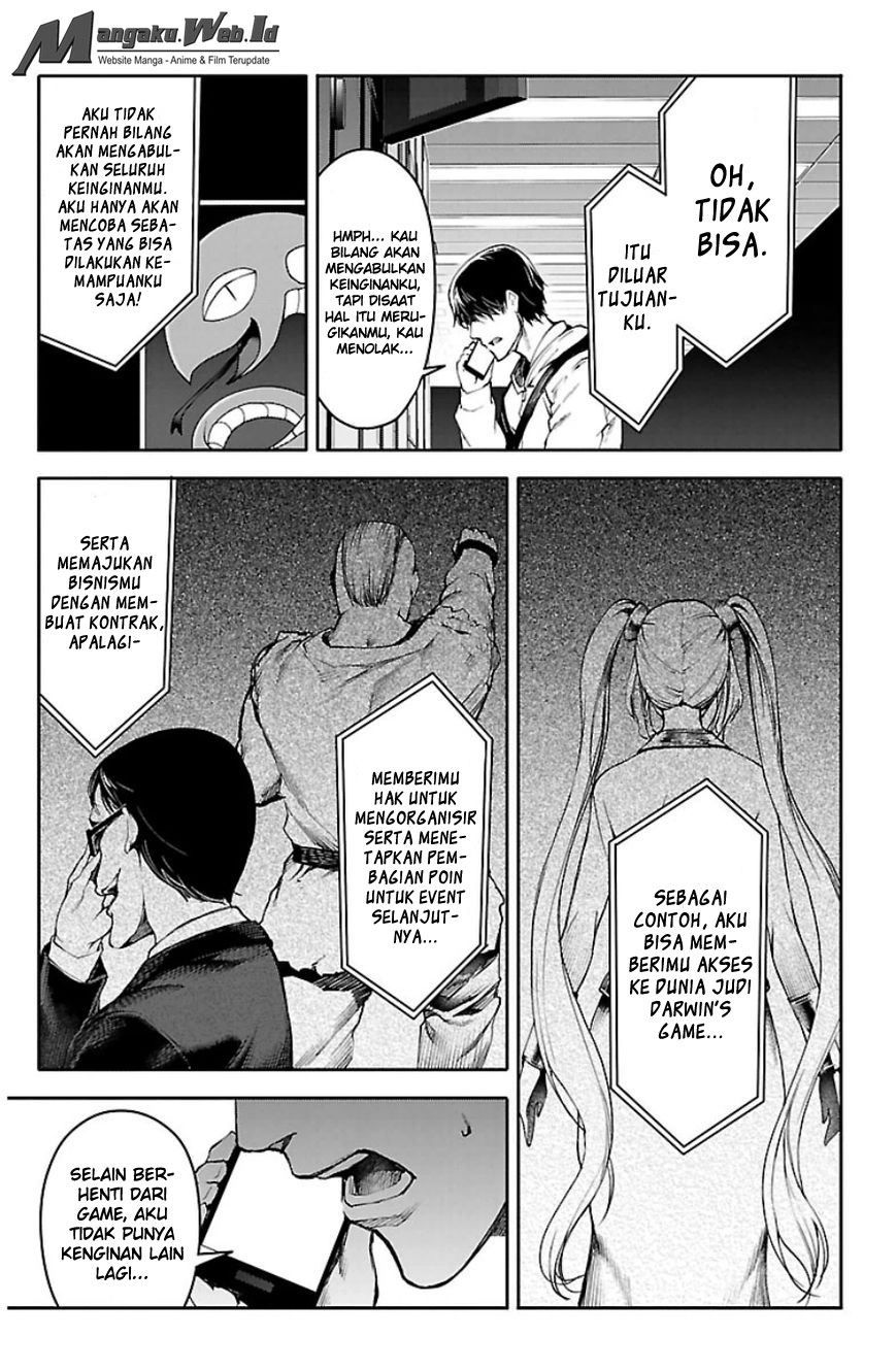 Halaman 40 dari Darwins Game Chapter 21