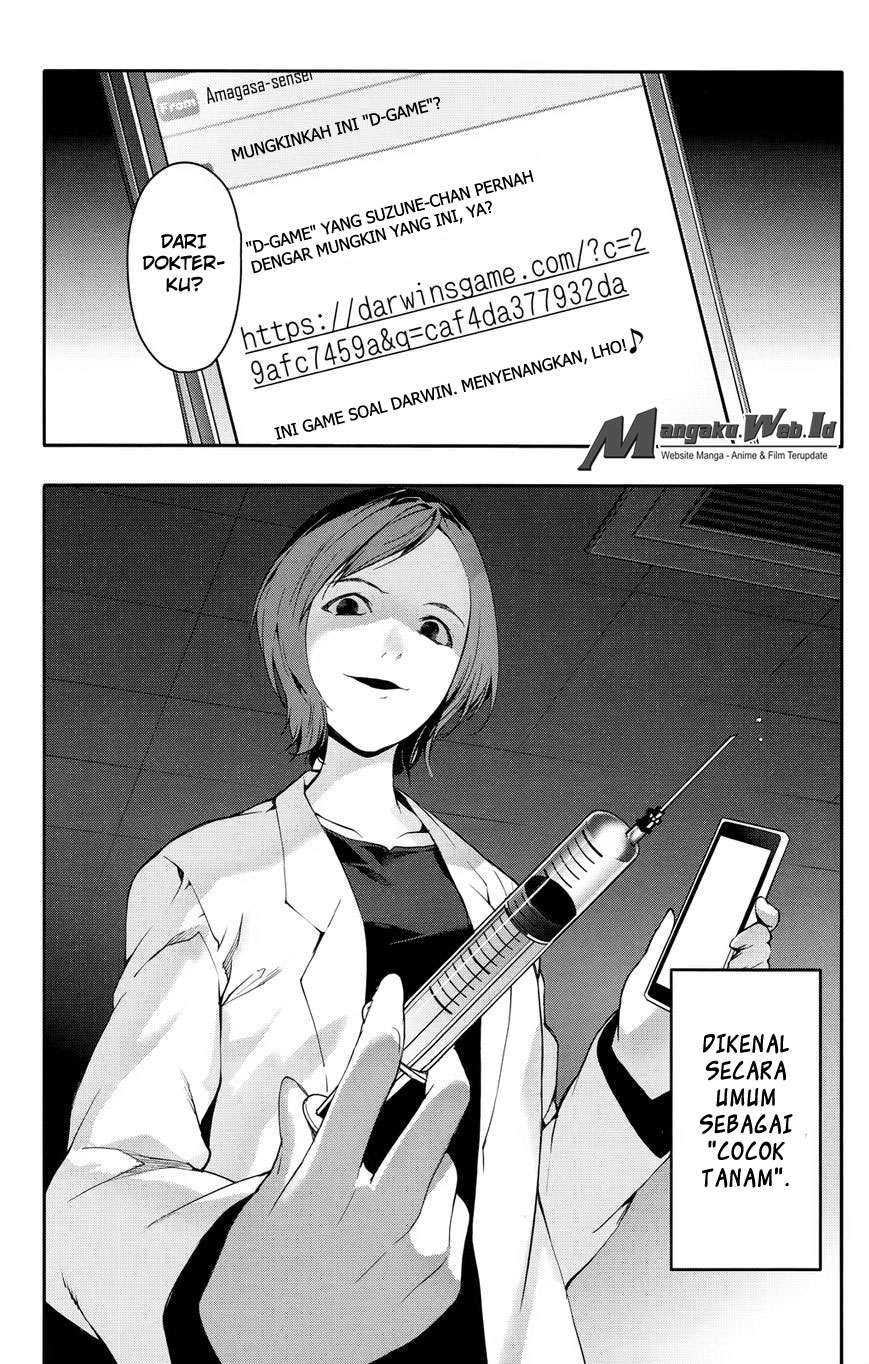Halaman 40 dari Darwins Game Chapter 31