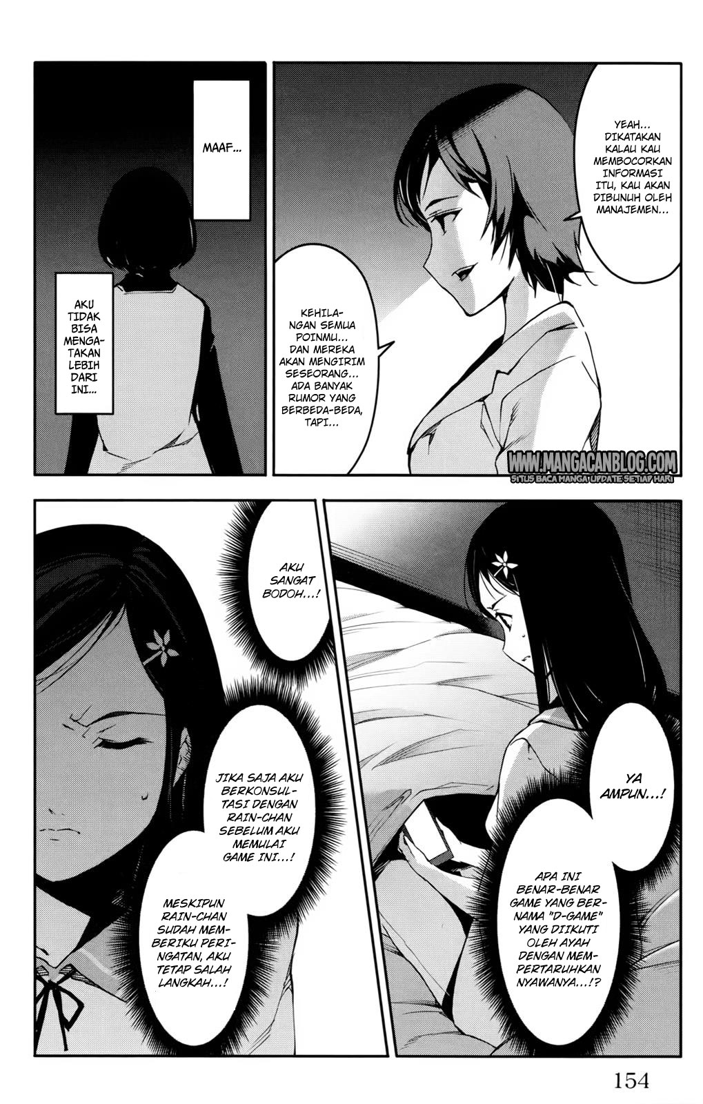 Halaman 12 dari Darwins Game Chapter 32