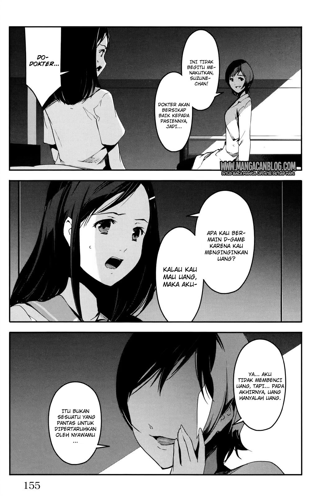 Halaman 13 dari Darwins Game Chapter 32