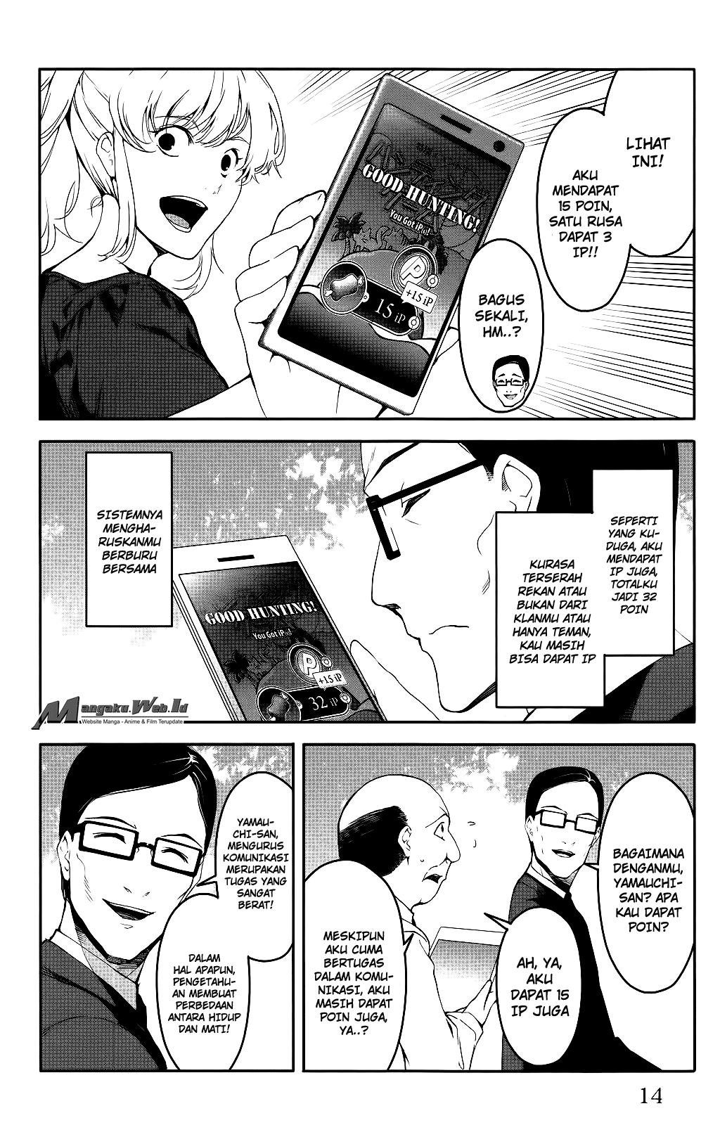 Halaman 11 dari Darwins Game Chapter 37