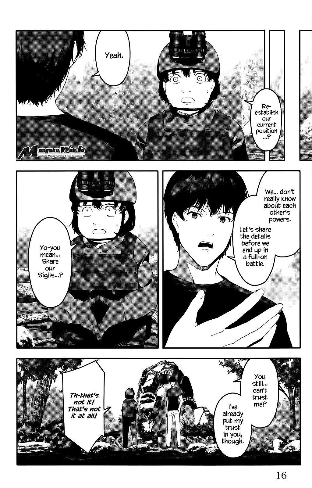 Halaman 13 dari Darwins Game Chapter 37