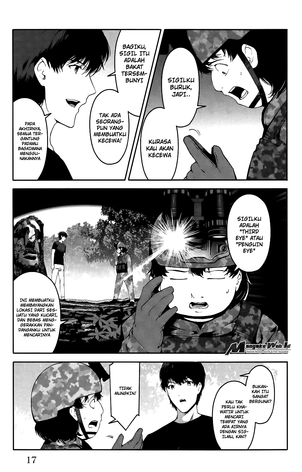 Halaman 15 dari Darwins Game Chapter 37
