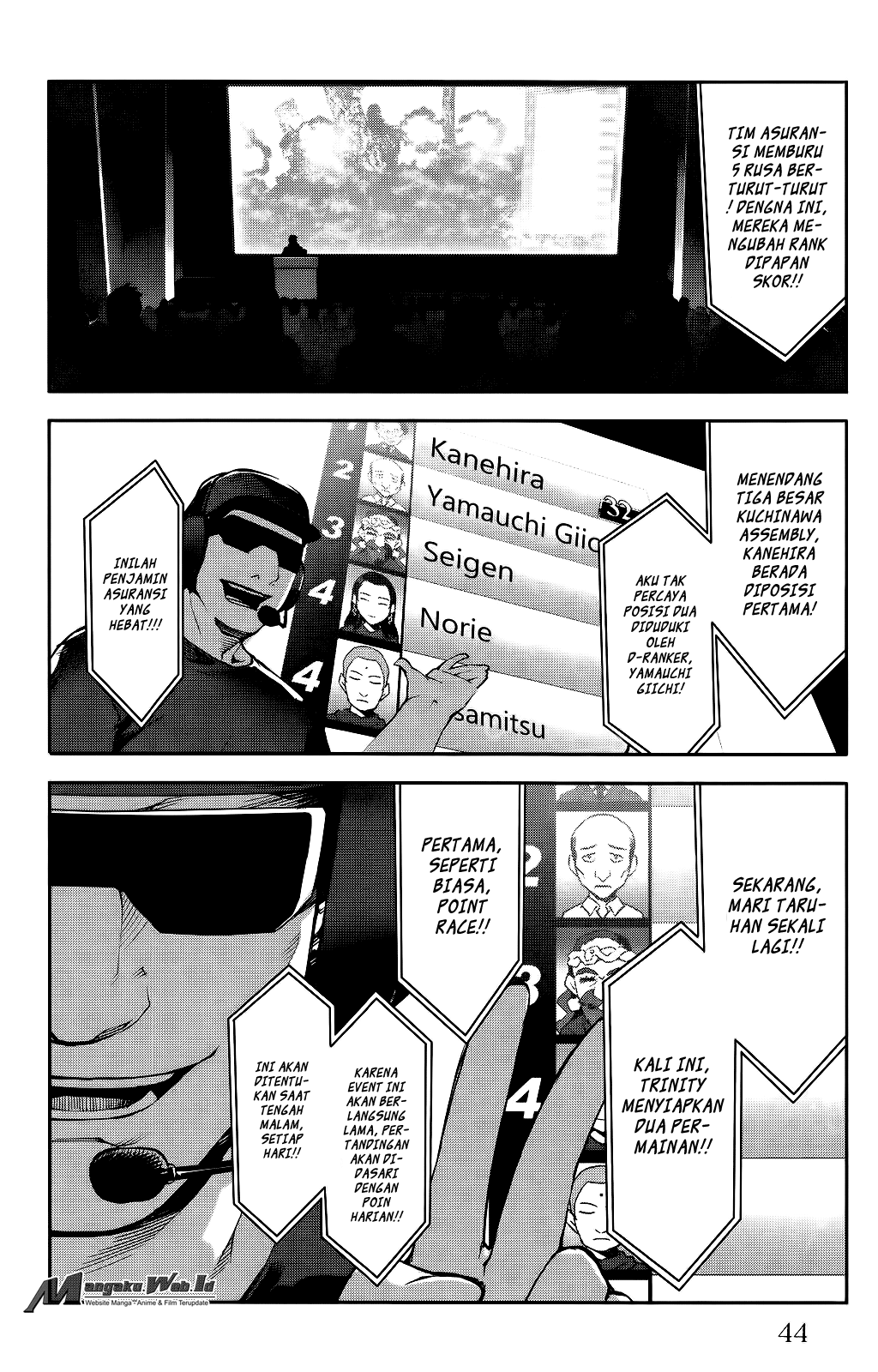Halaman 42 dari Darwins Game Chapter 37