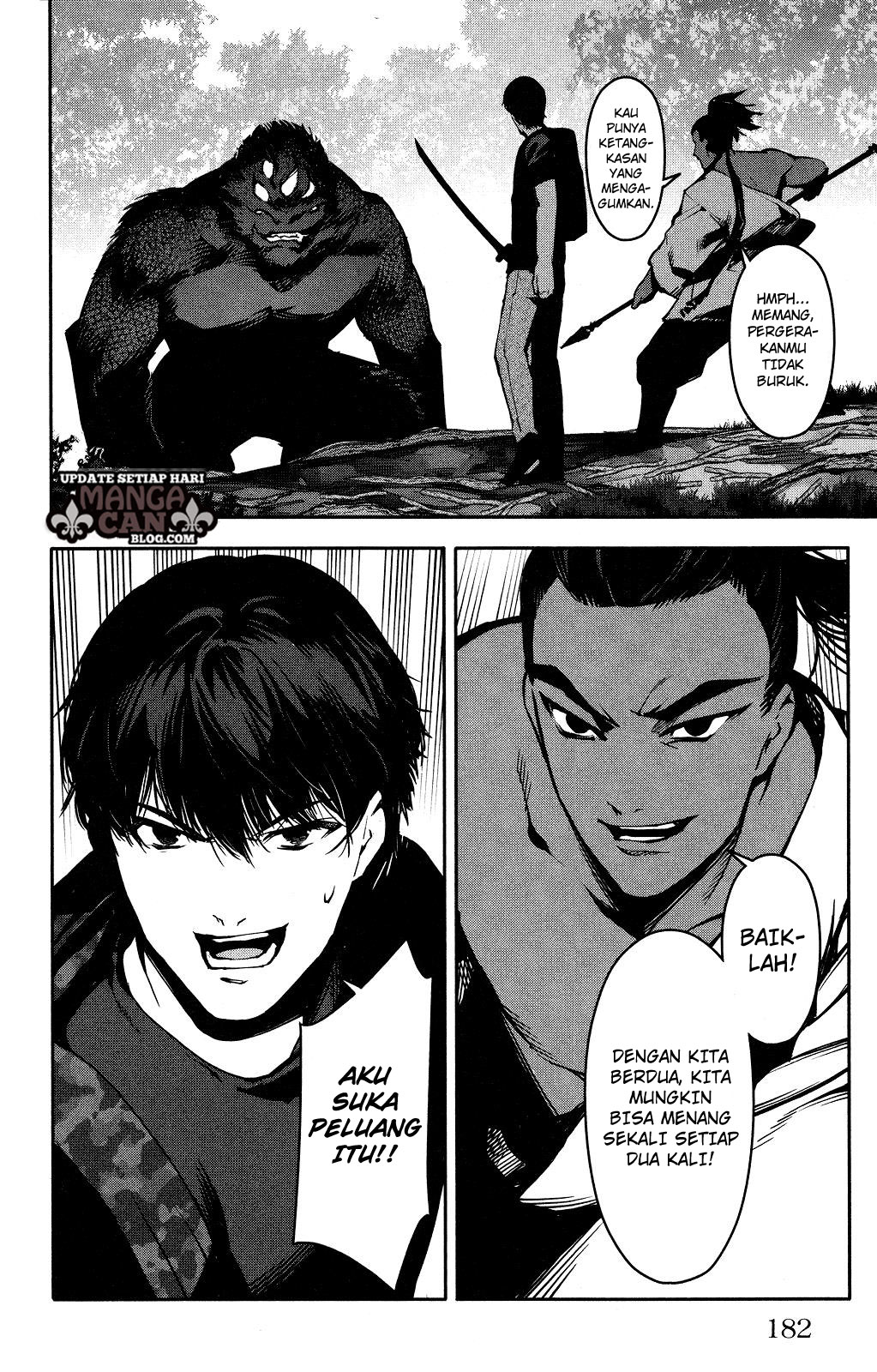 Halaman 40 dari Darwins Game Chapter 40
