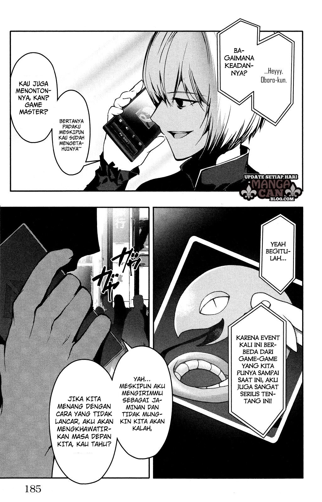Halaman 43 dari Darwins Game Chapter 40