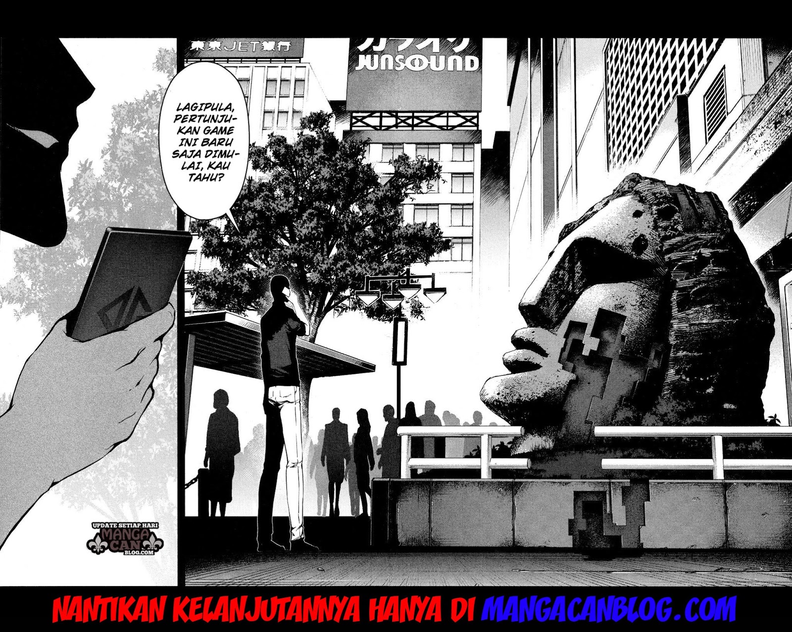 Halaman 44 dari Darwins Game Chapter 40