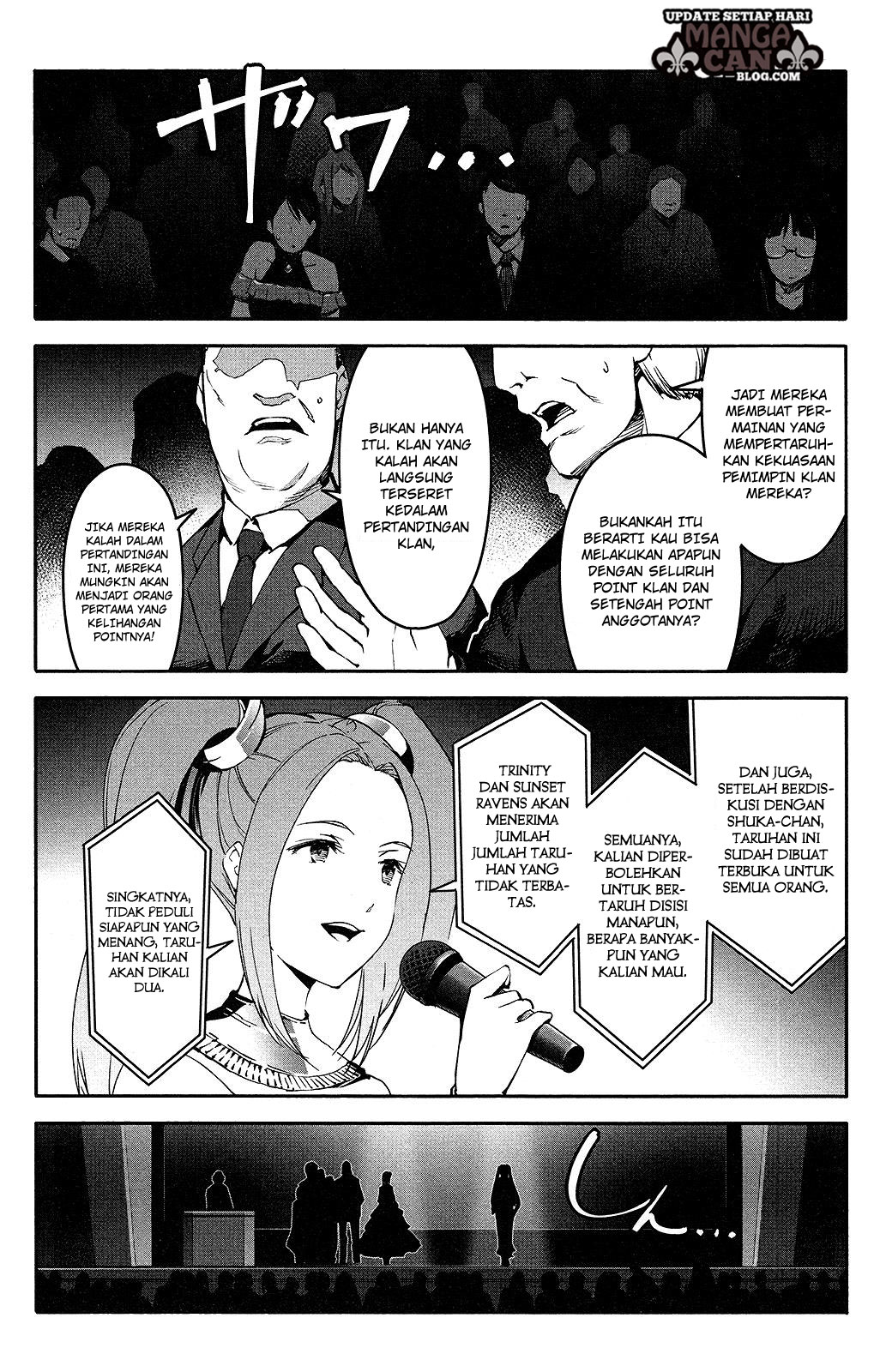 Halaman 12 dari Darwins Game Chapter 41