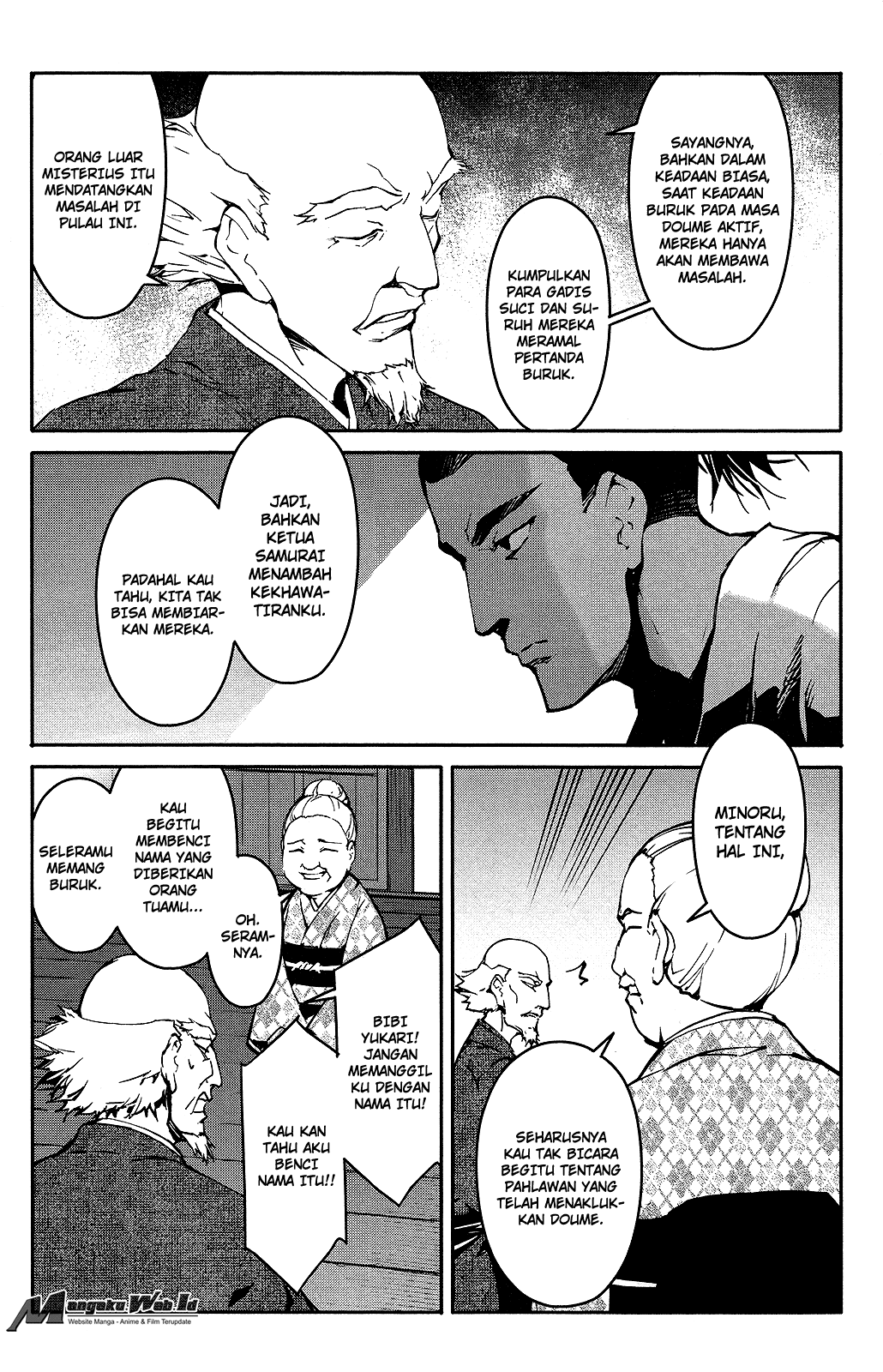 Halaman 12 dari Darwins Game Chapter 42