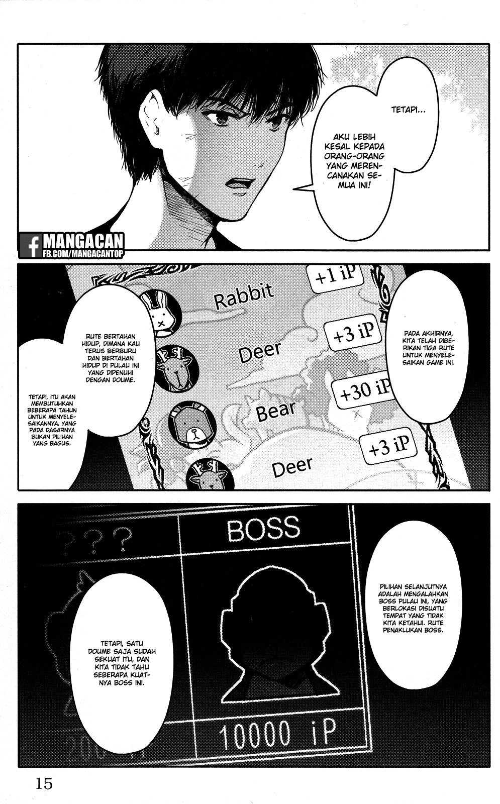 Halaman 16 dari Darwins Game Chapter 45