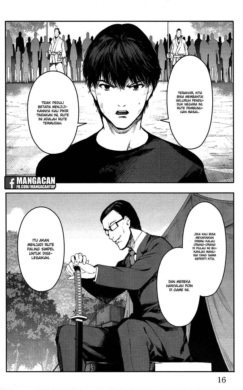 Halaman 17 dari Darwins Game Chapter 45