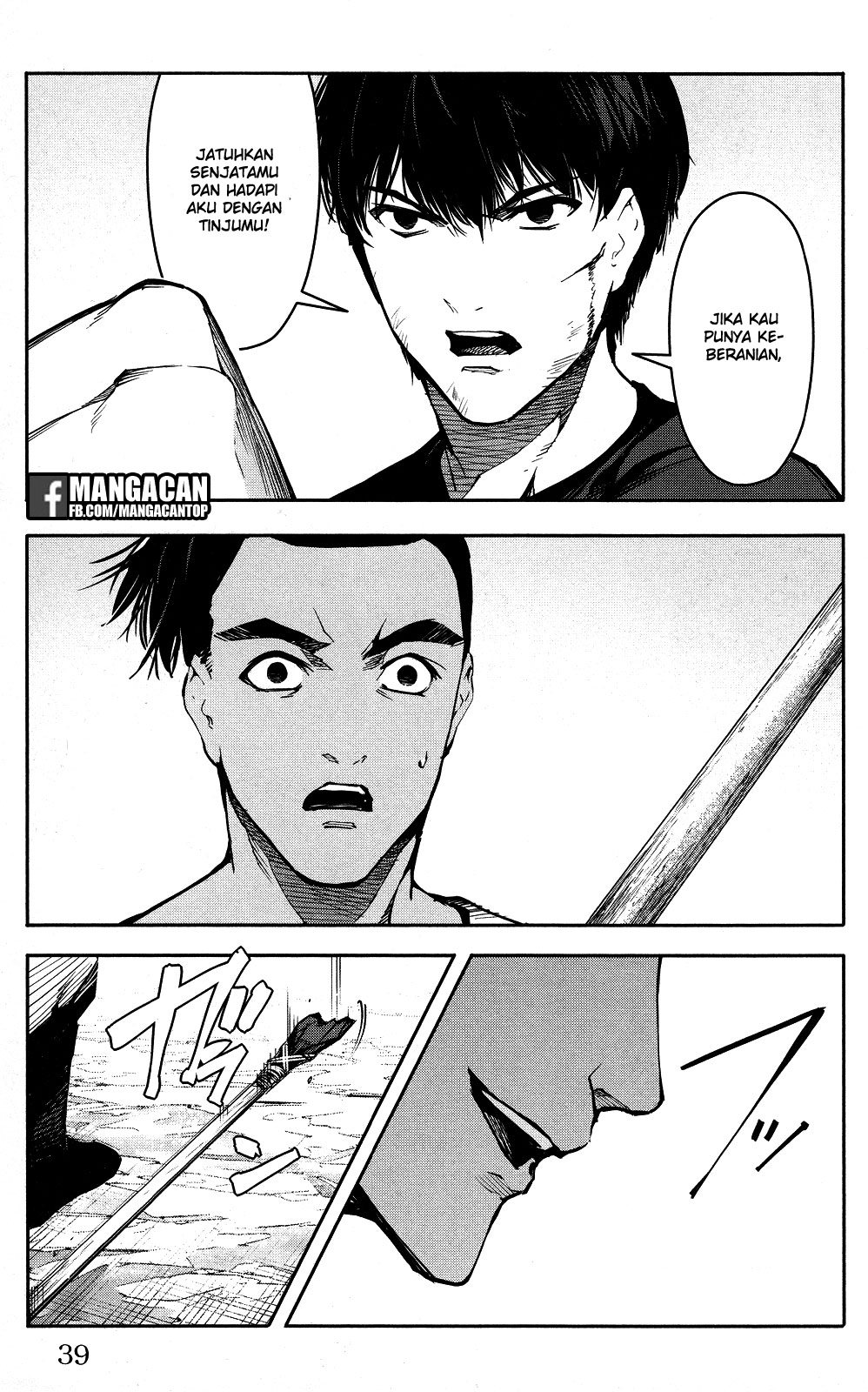 Halaman 40 dari Darwins Game Chapter 45