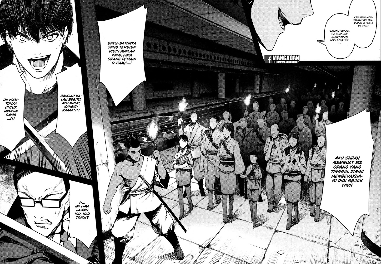 Halaman 43 dari Darwins Game Chapter 46