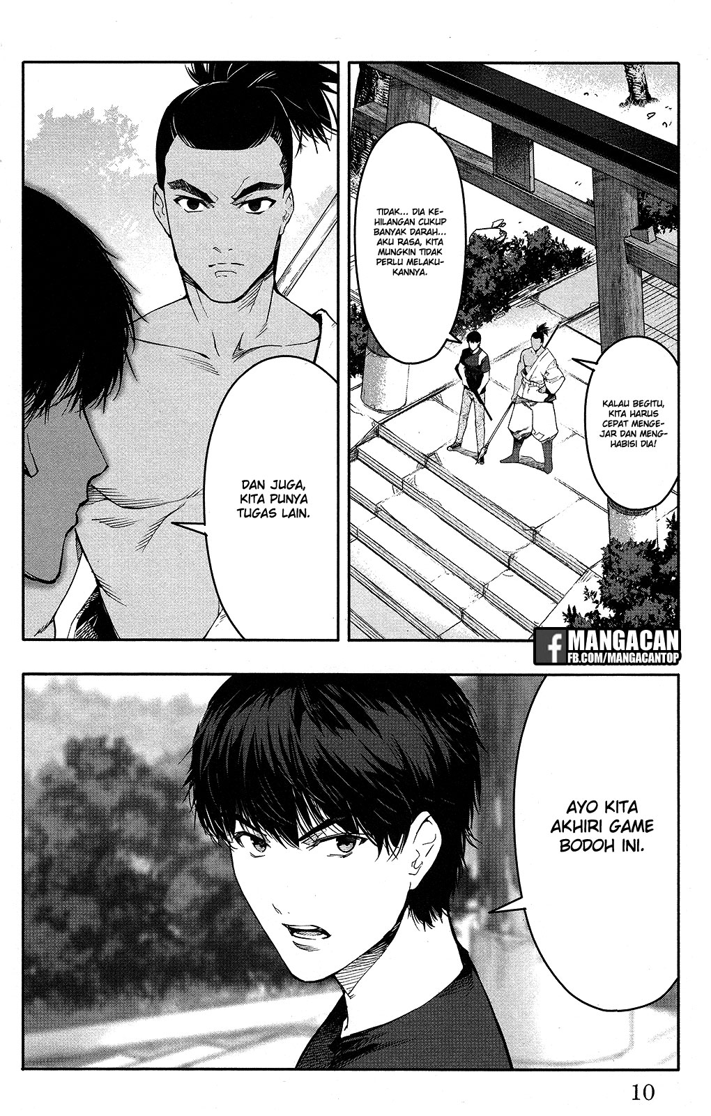 Halaman 10 dari Darwins Game Chapter 49