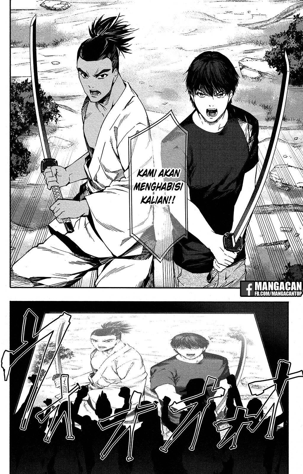 Halaman 16 dari Darwins Game Chapter 49