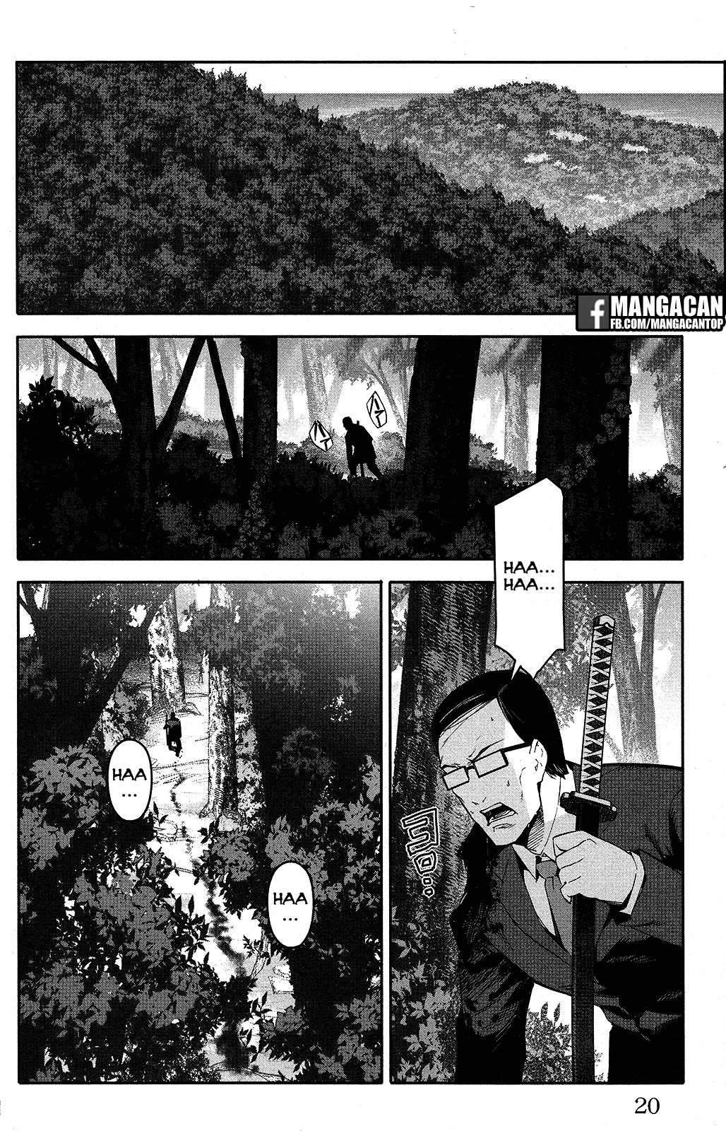 Halaman 20 dari Darwins Game Chapter 49