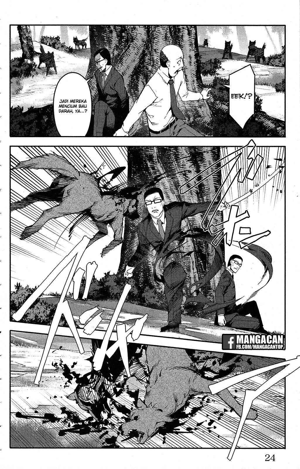 Halaman 24 dari Darwins Game Chapter 49