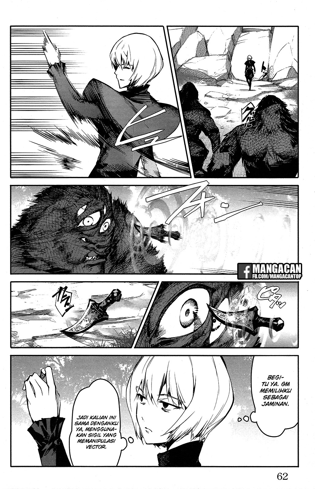 Halaman 14 dari Darwins Game Chapter 50