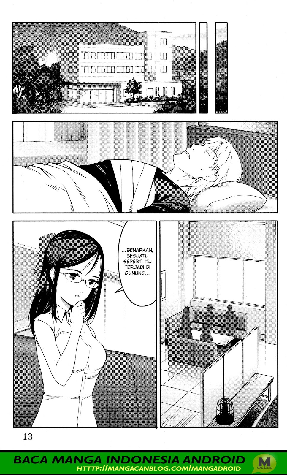 Halaman 14 dari Darwins Game Chapter 57