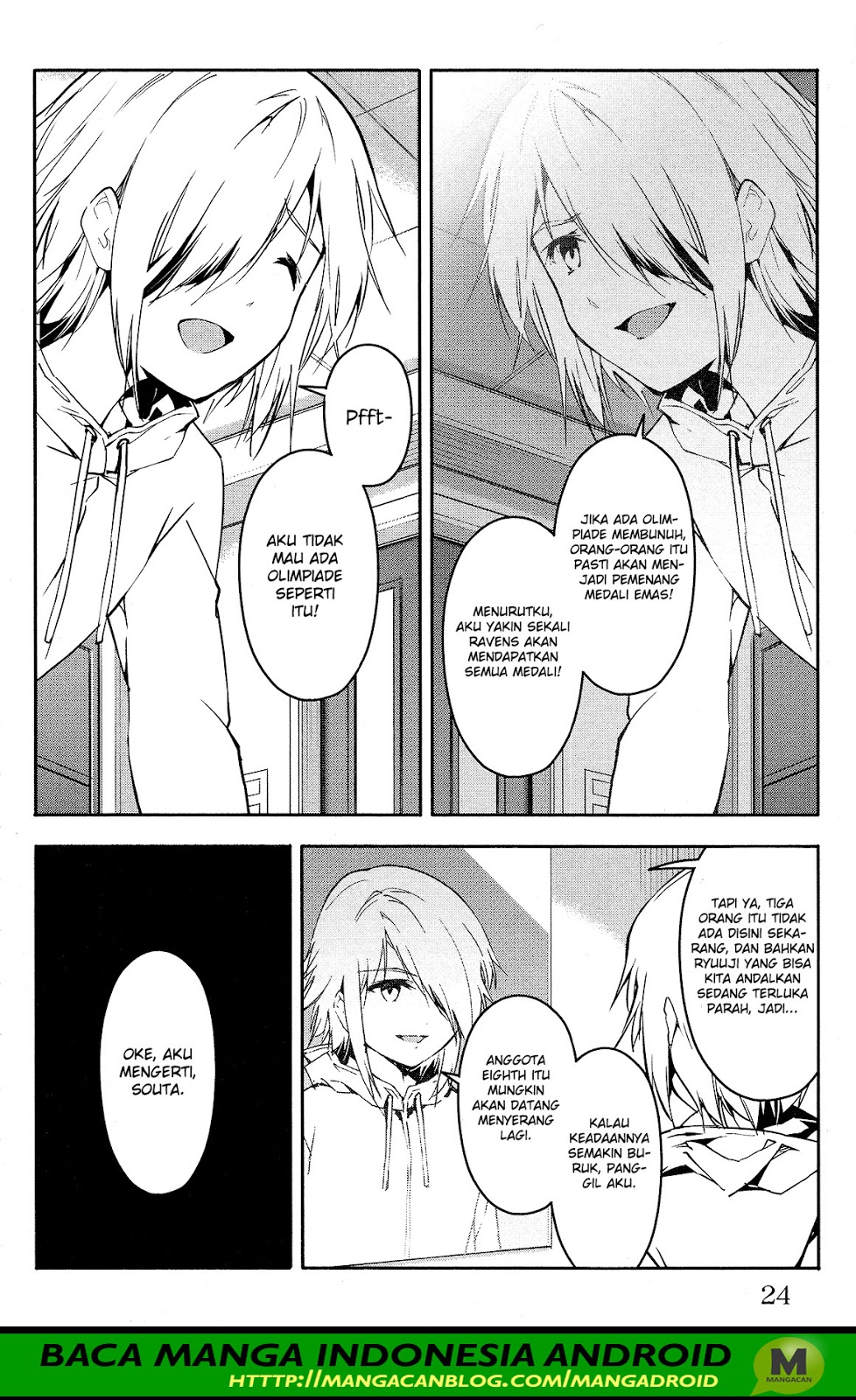 Halaman 25 dari Darwins Game Chapter 57