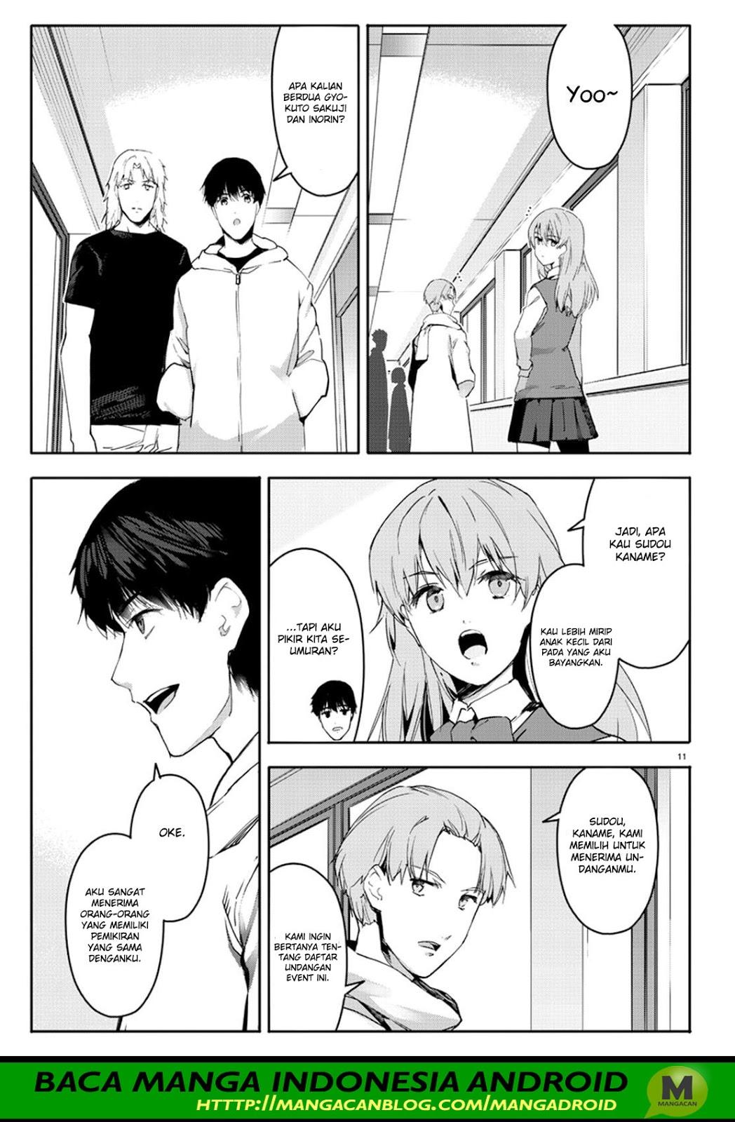 Halaman 11 dari Darwins Game Chapter 61