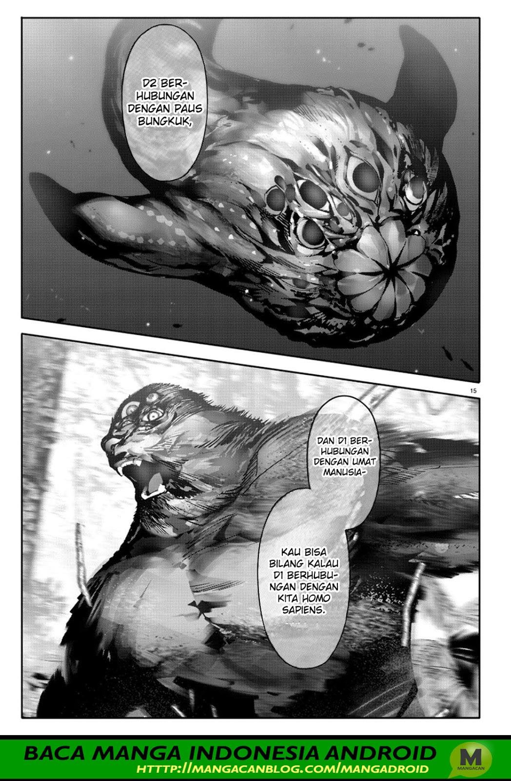Halaman 15 dari Darwins Game Chapter 61
