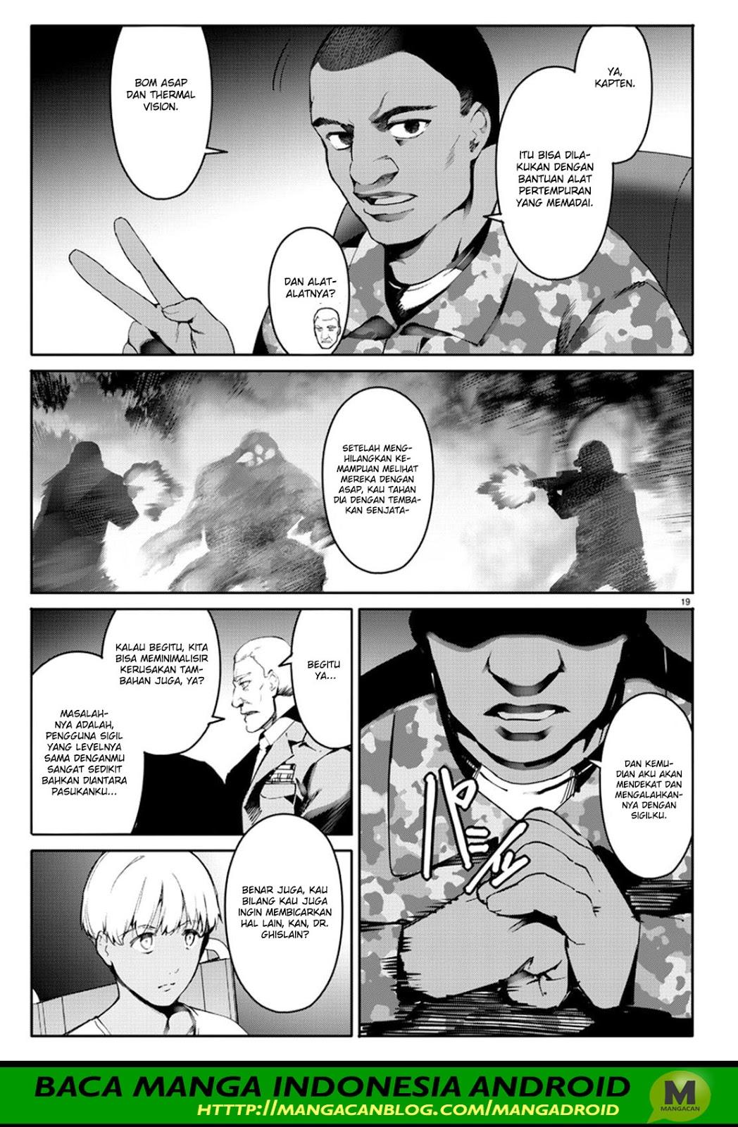 Halaman 19 dari Darwins Game Chapter 61