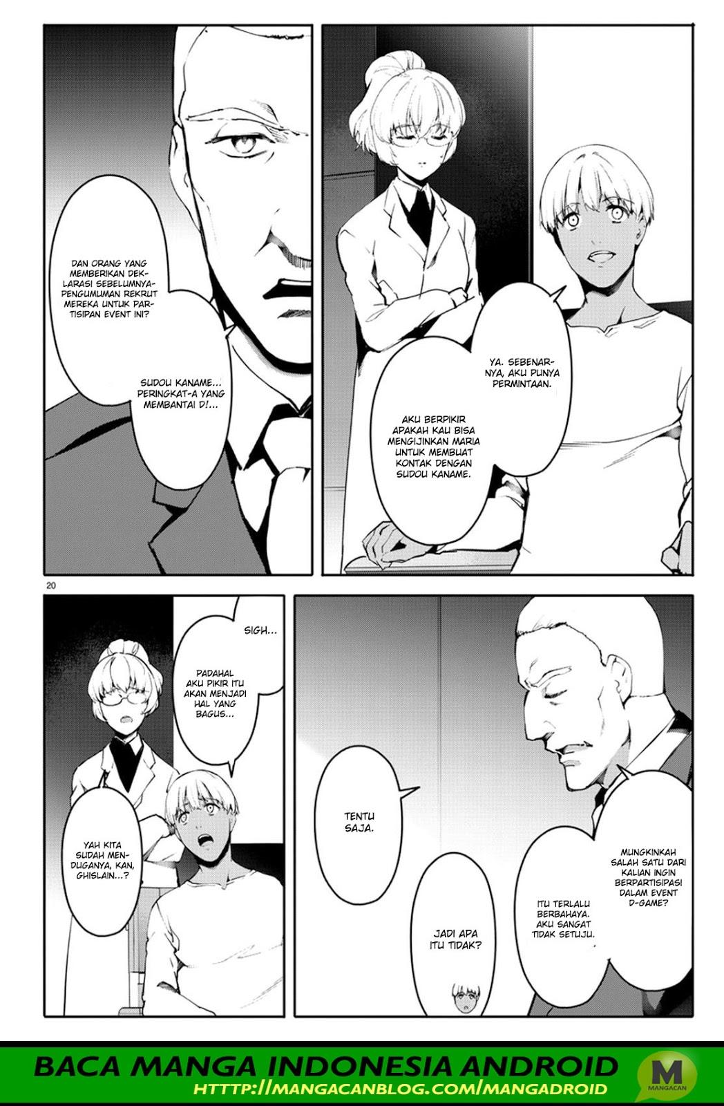 Halaman 20 dari Darwins Game Chapter 61