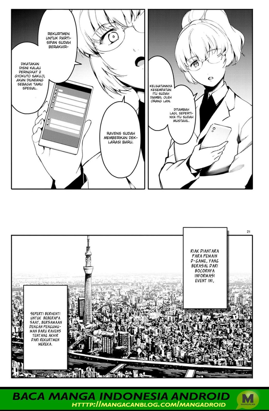 Halaman 21 dari Darwins Game Chapter 61