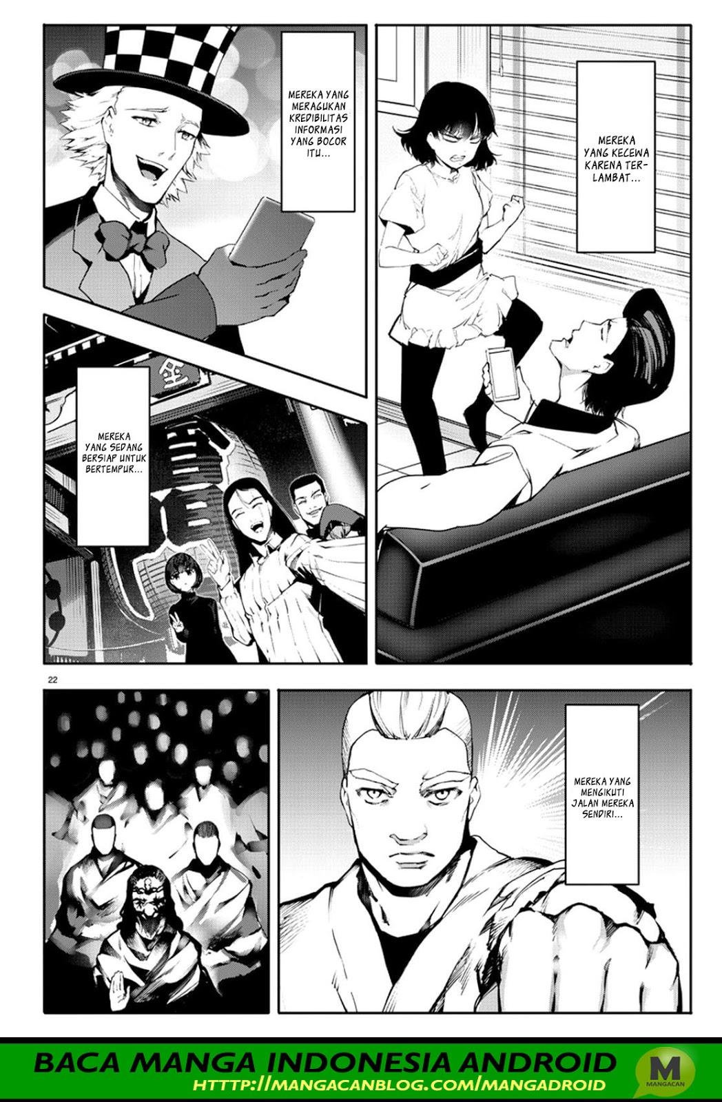 Halaman 22 dari Darwins Game Chapter 61