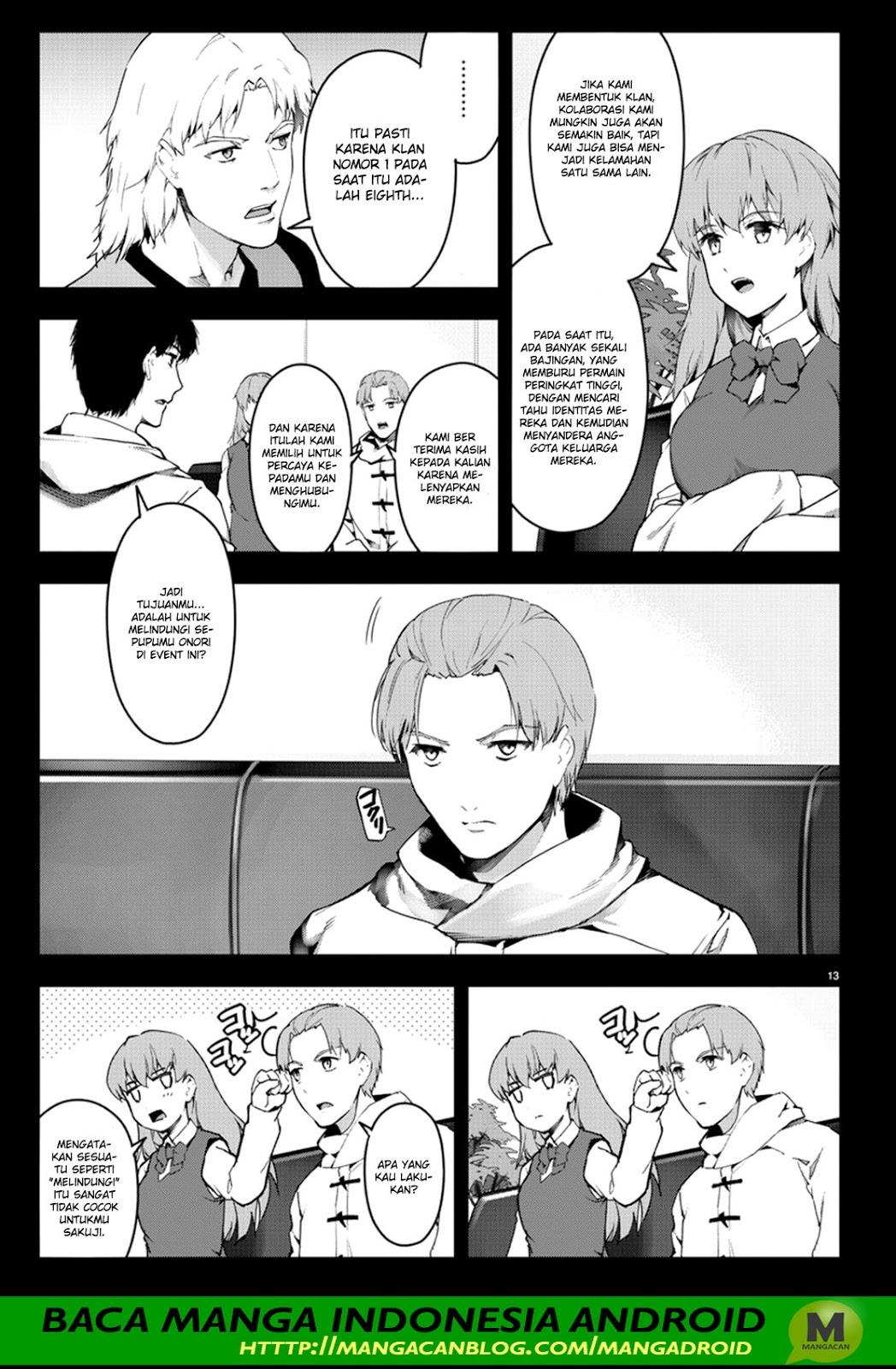 Halaman 12 dari Darwins Game Chapter 63