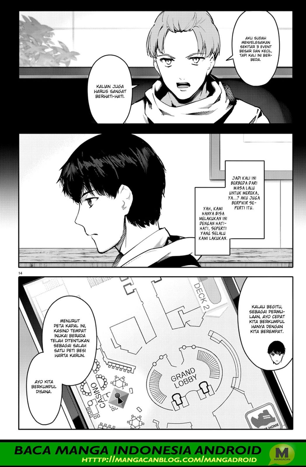Halaman 13 dari Darwins Game Chapter 63