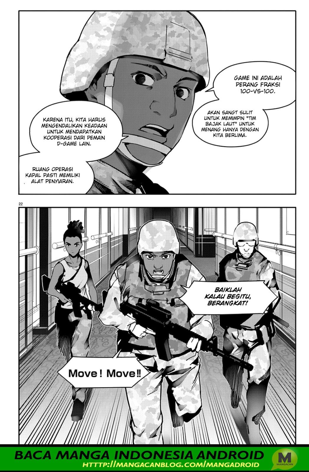 Halaman 19 dari Darwins Game Chapter 63
