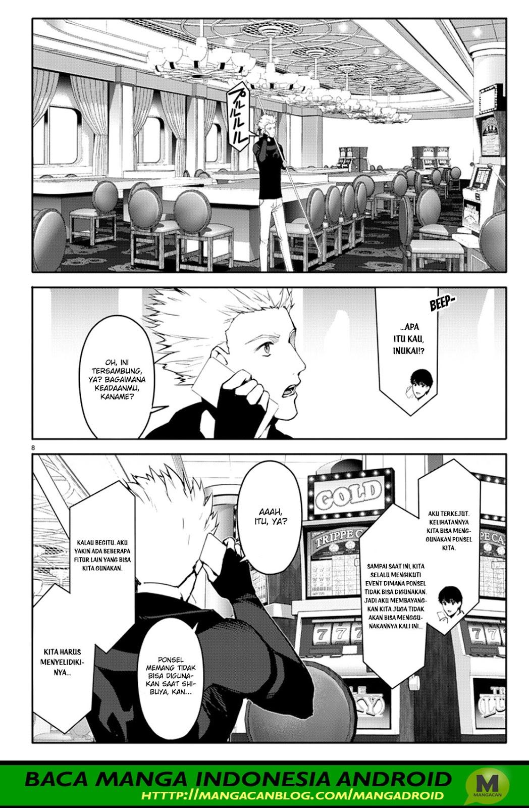 Halaman 8 dari Darwins Game Chapter 63