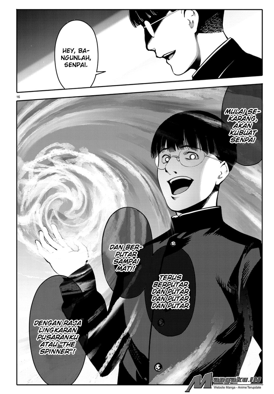 Halaman 17 dari Darwins Game Chapter 64