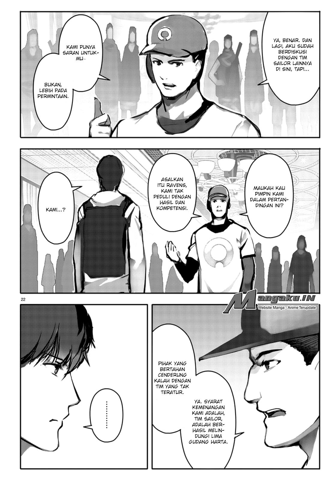 Halaman 23 dari Darwins Game Chapter 64