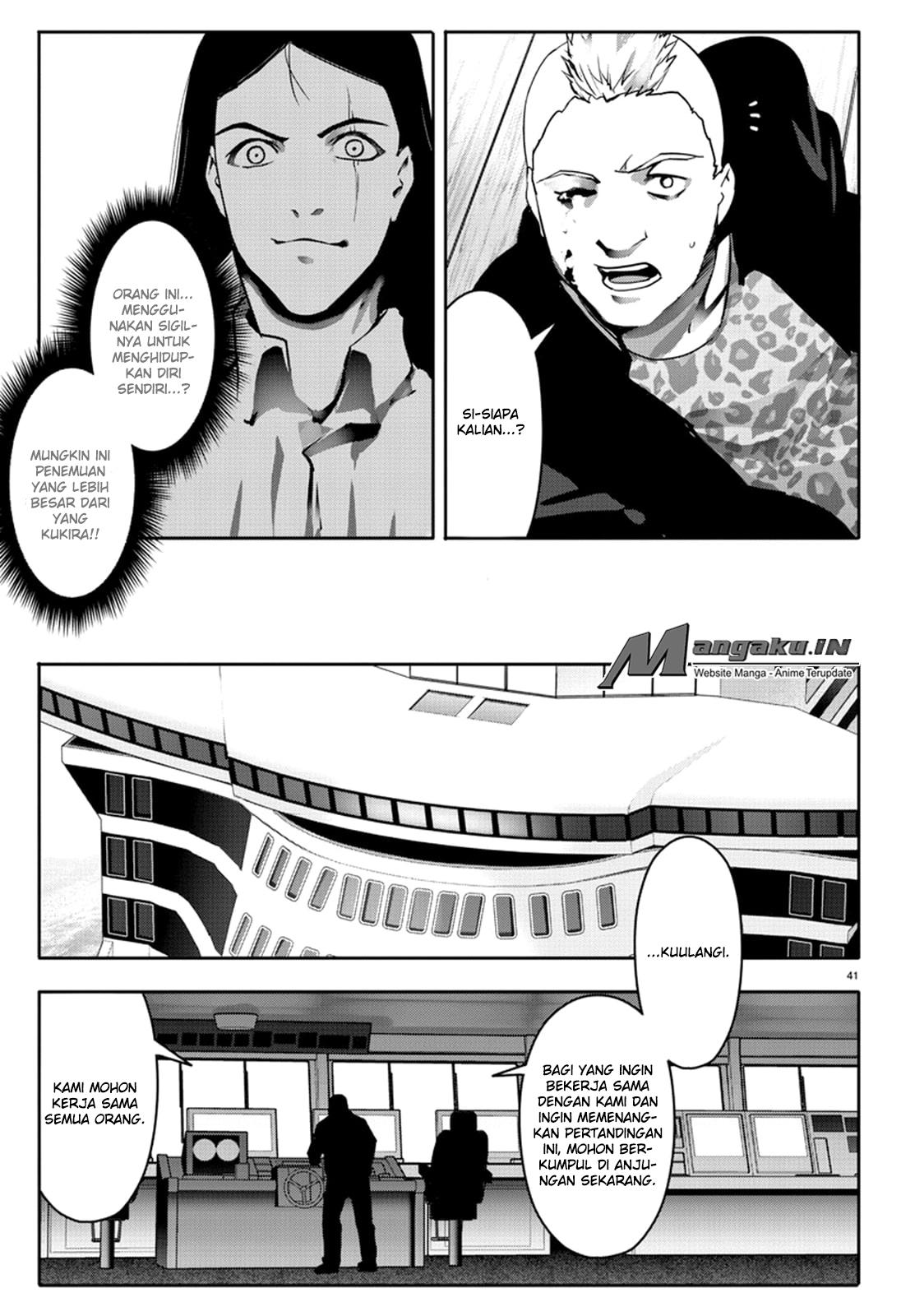 Halaman 42 dari Darwins Game Chapter 64