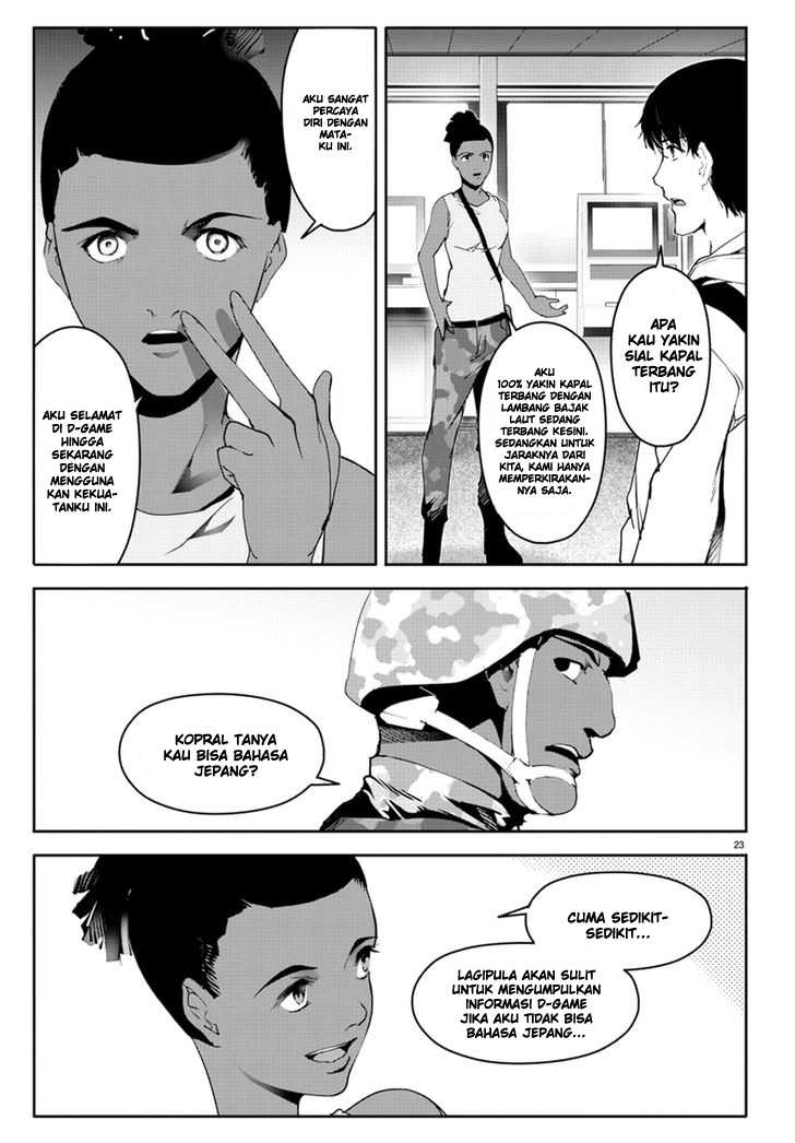 Halaman 24 dari Darwins Game Chapter 65