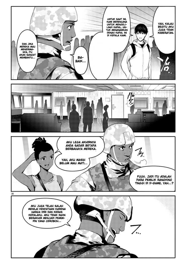 Halaman 39 dari Darwins Game Chapter 65