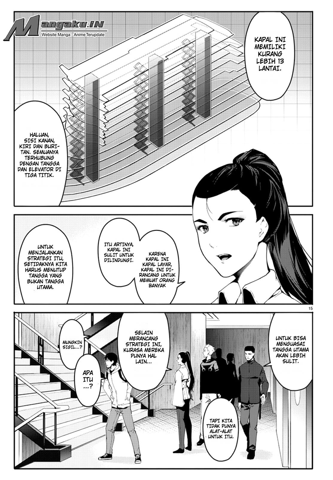 Halaman 16 dari Darwins Game Chapter 66