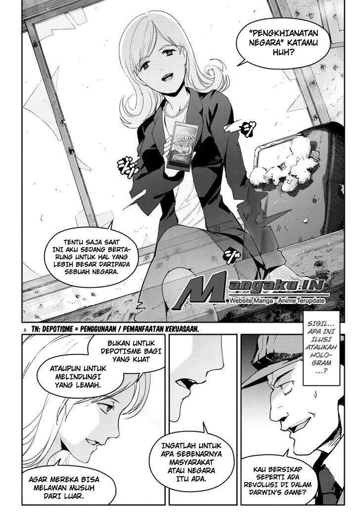 Halaman 13 dari Darwins Game Chapter 67