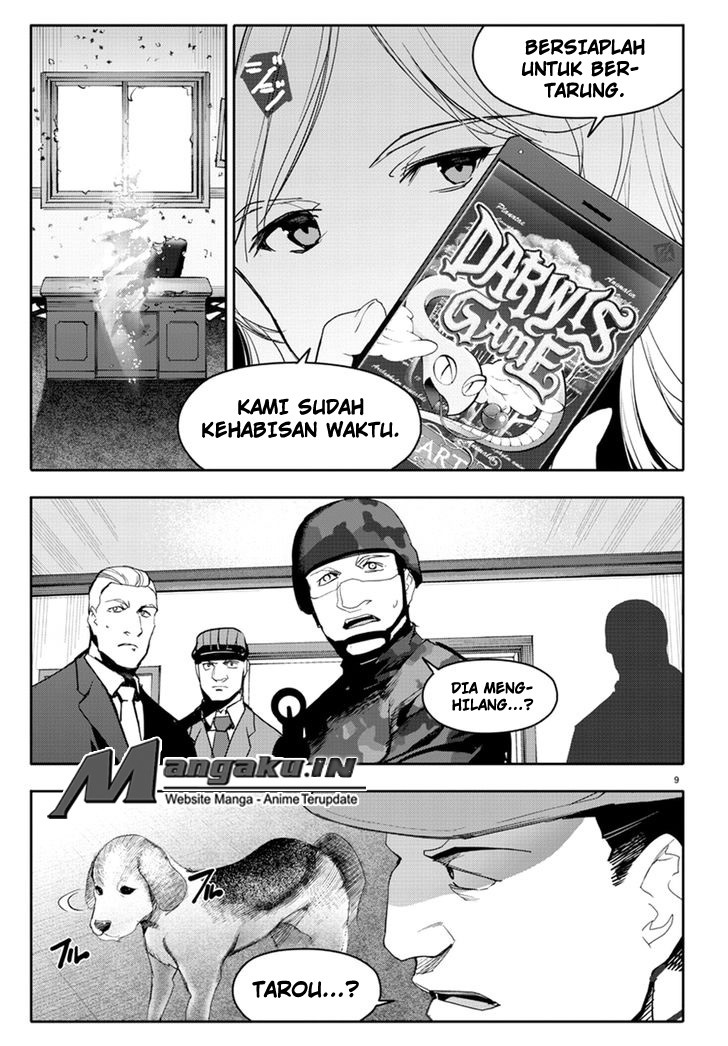 Halaman 14 dari Darwins Game Chapter 67