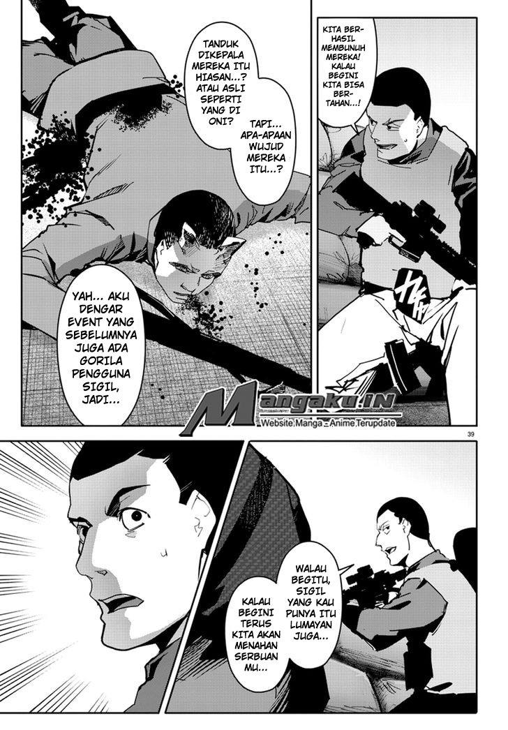 Halaman 42 dari Darwins Game Chapter 67